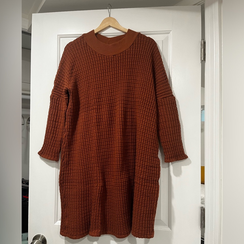 Handmade sweater dress
